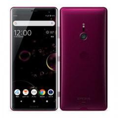 【SIMロック解除済】au Xperia XZ3 SOV39 Bordeaux Red