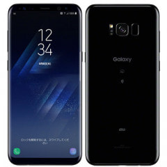 【SIMロック解除済】 au SAMSUNG Galaxy S8+ (Plus) SCV35 Midnight Black