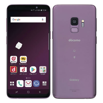 SIMロック解除済】docomo Galaxy S9 SC-02K Lilac Purple|中古 