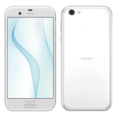 【SIMロック解除済】docomo AQUOS R SH-03J Zirconia White