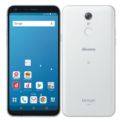 SIMロック解除済】docomo LG style L-03K White|中古スマートフォン