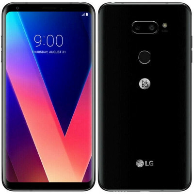 イオシス|LG V30 LGM-V300S Black【海外版 SIMフリー】