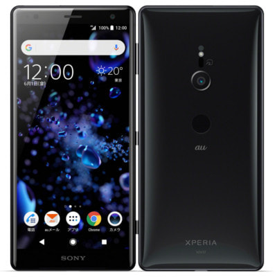 SIMロック解除済】au Sony Xperia XZ2 SOV37 Liquid Black|中古