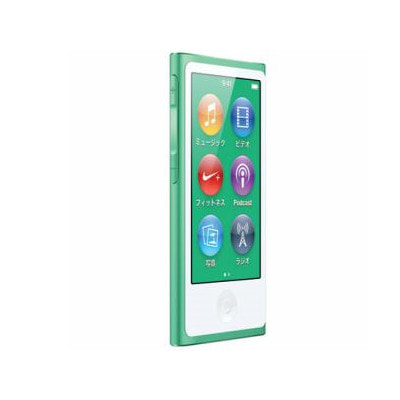 第7世代】iPod nano 16GB MD478J/A グリーン|中古オーディオ格安販売の