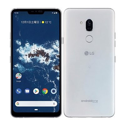 【SIMロック解除済】Y!mobile android one X5 ミスティックホワイト