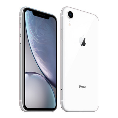 iPhoneXR 64G SIMフリー ホワイトアイフォン - スマートフォン本体