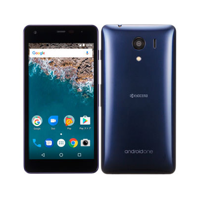 SIMロック解除済】Y!mobile Android One S2 ネイビー|中古