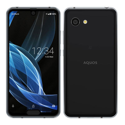 イオシス|【SIMロック解除済】SoftBank AQUOS R2 compact 803SH Pure Black