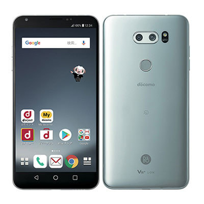 LG V30+ L-01K Cloud Silver simロック解除スマートフォン/携帯電話