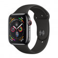 Apple Watch Series4 44mm GPS+Cellularモデル MTX22J/A A2008【スペースブラックステンレススチールケース/ブラックスポーツバンド】