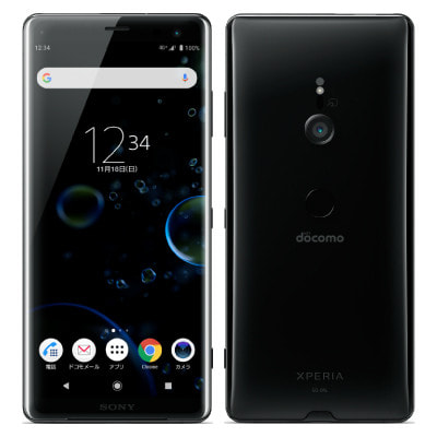 Xperia XZ3 Black docomo SO-01L SIMロック解除済 - スマートフォン本体