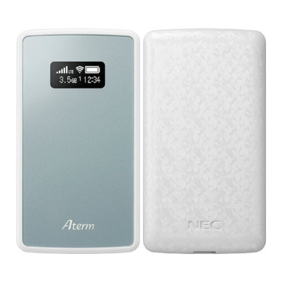 Aterm MP01LN SW メタリックブルー (PA-MP01LN)|中古モバイルルーター  