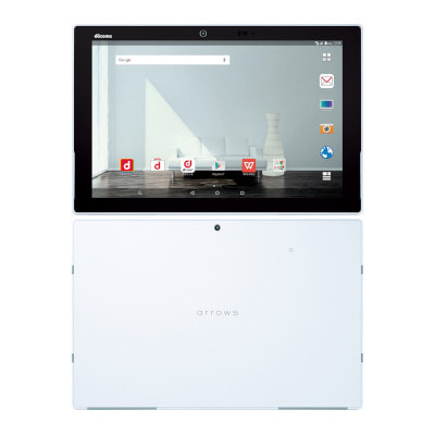 【SIMロック解除済】docomo arrows Tab F-04H White