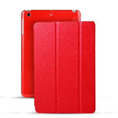 イオシス|【スリープ機能対応】 iPadmini5用スマートカバー 【背面保護ケース付】 レッド