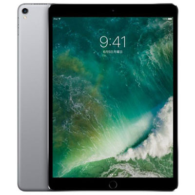 【SIMロック解除済】【第1世代】au iPad Pro 10.5インチ Wi-Fi+Cellular 256GB スペースグレイ MPHG2J/A  A1709