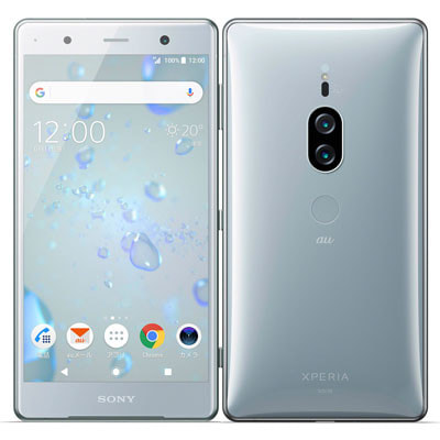 イオシス|【SIMロック解除済】au Sony Xperia XZ2 Premium SOV38 Chrome Silver