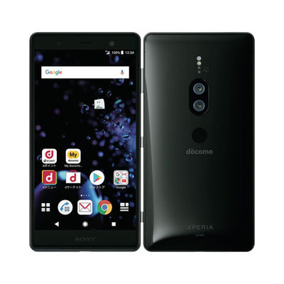 イオシス|【SIMロック解除済】【ネットワーク利用制限▲】docomo Sony Xperia XZ2 Premium SO-04K Chrome Black