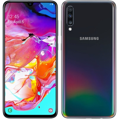 イオシス|Samsung Galaxy A70 Dual-SIM SM-A7050 【8GB 128GB Black 海外版 SIMフリー】