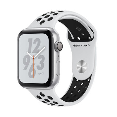 イオシス|Apple Watch Nike+ Series4 GPSモデル 44mm MU6K2J/A ピュアプラチナム/ブラックNikeスポーツバンド