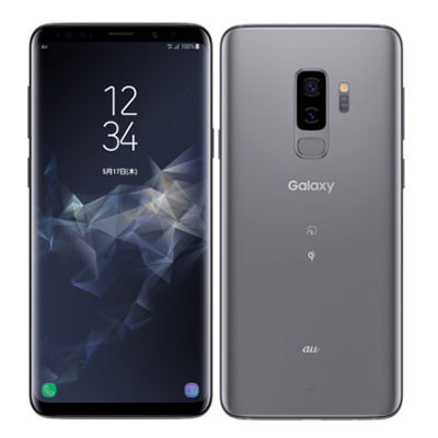 イオシス|【SIMロック解除済】au Galaxy S9+ (Plus) SCV39 Titanium Gray