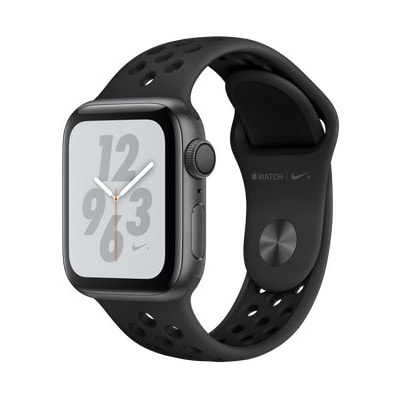 Apple Watch Nike+ Series4 40mm GPSモデル MU6J2J/A  A1977【スペースグレイアルミニウムケース/アンスラサイト ブラックNikeスポーツバンド】|中古ウェアラブル端末格安販売の【イオシス】