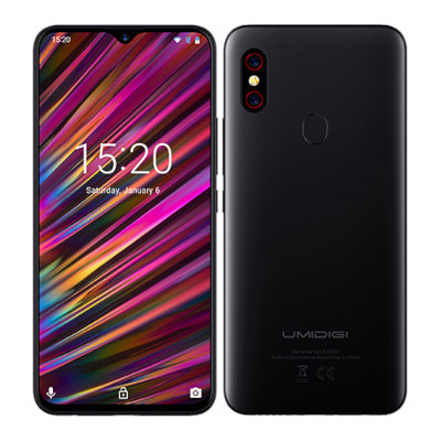 【新品同様】Umidigi F1 SIMフリー ブラック UMIDIGI F1 Black 【海外版 SIMFREE】|中古スマートフォン格安