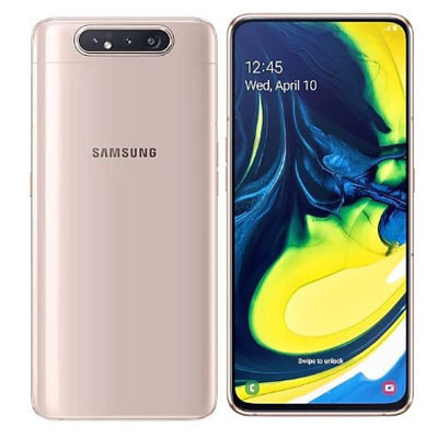 イオシス|Samsung Galaxy A80 Dual-SIM SM-A8050 【8GB 128GB Angel Gold 海外版 SIMフリー】