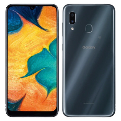 イオシス|【ネットワーク利用制限▲】Galaxy A30 SCV43 ブラック 【UQmobile版 SIMFREE】