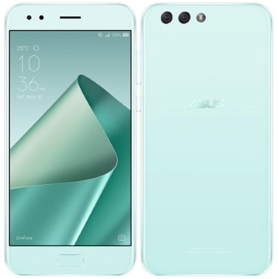 ASUS Zenfone4 Dual-SIM ZE554KL 4GB 64GB Mint Green【台湾版 SIM