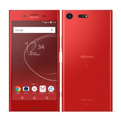 SIMロック解除済】docomo Xperia XZ Premium SO-04J Rosso|中古