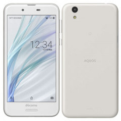 SHARP 【SIMロック解除済】docomo AQUOS sense SH-01K Silky White