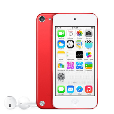 第5世代】iPod touch MGG72J/A 16GB (PRODUCT)RED|中古オーディオ格安