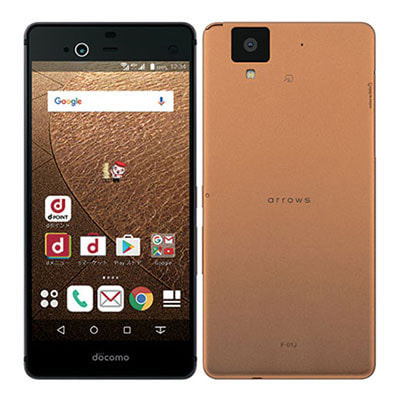 SIMロック解除済】docomo arrows NX F-01J Copper|中古スマートフォン