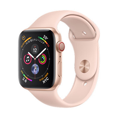 イオシス|Apple Watch Series4 GPS+Cellularモデル 44mm MTVW2J/A 【ゴールドアルミニウム/ピンクサンドスポーツバンド】