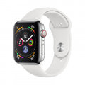 Apple Watch Series4 44mm GPS+Cellularモデル MTX02J/A A2008【ステンレススチールケース/ホワイトスポーツバンド】