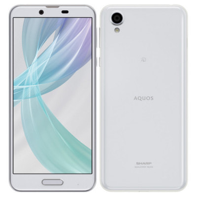 新品 メーカー保証 AQUOS SH-M07 ホワイト SIMフリースマートフォン ...