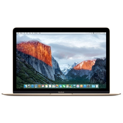 MacBook 12インチ MK4N2JA/A Early 2015 ゴールド【Core M(1.3GHz)/8GB