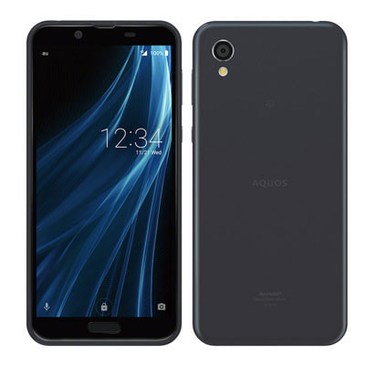AQUOS sense2 SH-M08 ニュアンスブラック(B)スマートフォン/携帯電話