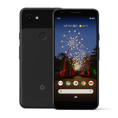 Simロック解除済 ネットワーク利用制限 Softbank Google Pixel3a G020h Just Black 64gb 中古スマートフォン格安販売の イオシス