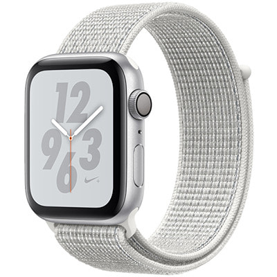 イオシス|Apple Watch Nike+ Series4 GPSモデル 44mm MU7H2J/A シルバーアルミニウム/サミットホワイトNikeスポーツループ