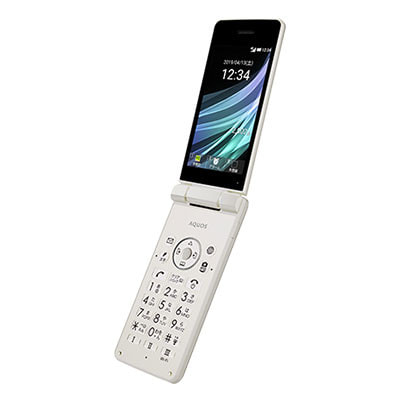 SIMロック解除済】Y!mobile AQUOS ケータイ3 806SH ホワイト|中古 