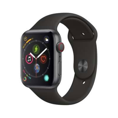 イオシス|Apple Watch Series4 GPS + Cellularモデル 44mm MTVU2J/A 【スペースグレイアルミニウム/ブラックスポーツバンド】