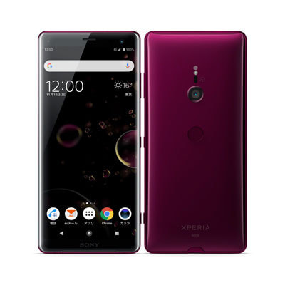 【SIMフリー/新品未使用】au Xperia XZ3 SOV39/ボルドー