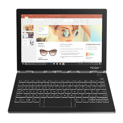 YOGA BOOK C930 ZA3S0006JP アイアングレー【m3-7Y30(1.0GHz)/4GB/128GB/Windows10  Home】|中古タブレット格安販売の【イオシス】