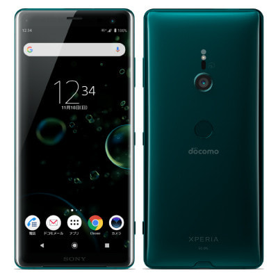 イオシス|【SIMロック解除済】docomo Xperia XZ3 SO-01L Forest Green