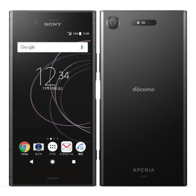 SIMロック解除済】【ネットワーク利用制限△】docomo Xperia XZ1 SO-01K Black|中古スマートフォン格安販売の【イオシス】