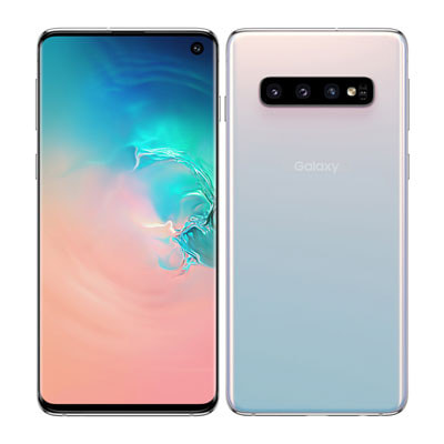 新Galaxy S10 SCV41 [Prism White] NW利用制限◯ - スマートフォン本体