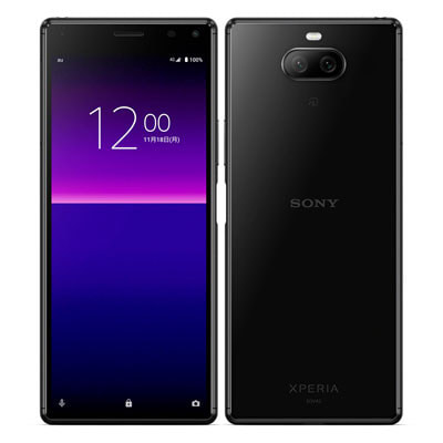 イオシス|【SIMロック解除済】au Xperia8 SOV42 Black