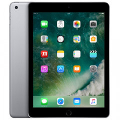 【SIMロック解除済】【第5世代】au iPad2017 Wi-Fi+Cellular 32GB スペースグレイ MP1J2J/A A1823