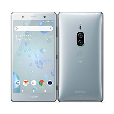 イオシス|【SIMロック解除済】【ネットワーク利用制限▲】au Sony Xperia XZ2 Premium SOV38 Chrome Silver